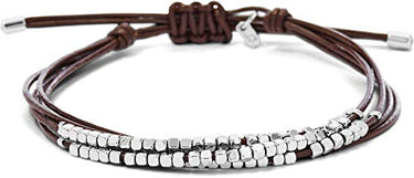 Fossil Armband Für Frauen, 63mm Verstellbares Braunes Grundmetallarmband, JA6379040 im Sale
